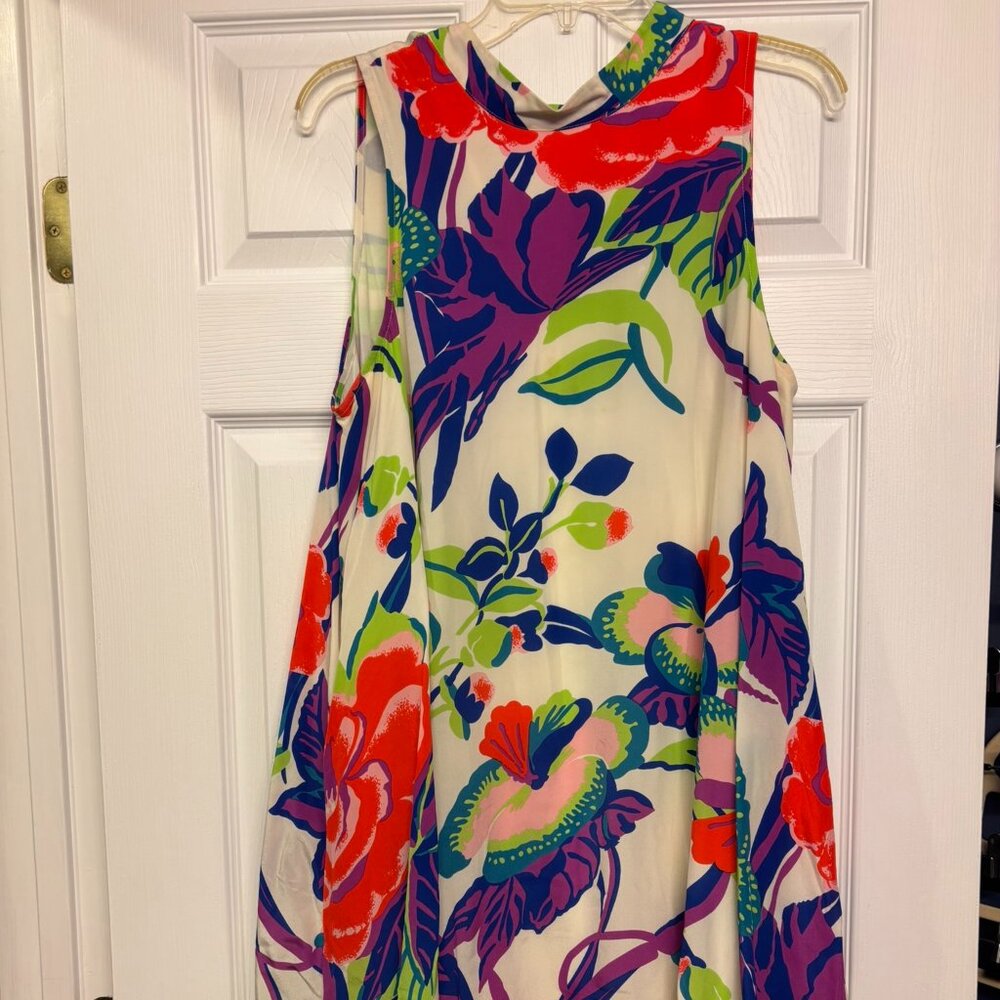 Floral ✨ Anthropologie Maeve Flowy Dress – Size 12 ✨ - Picture 2 of 5